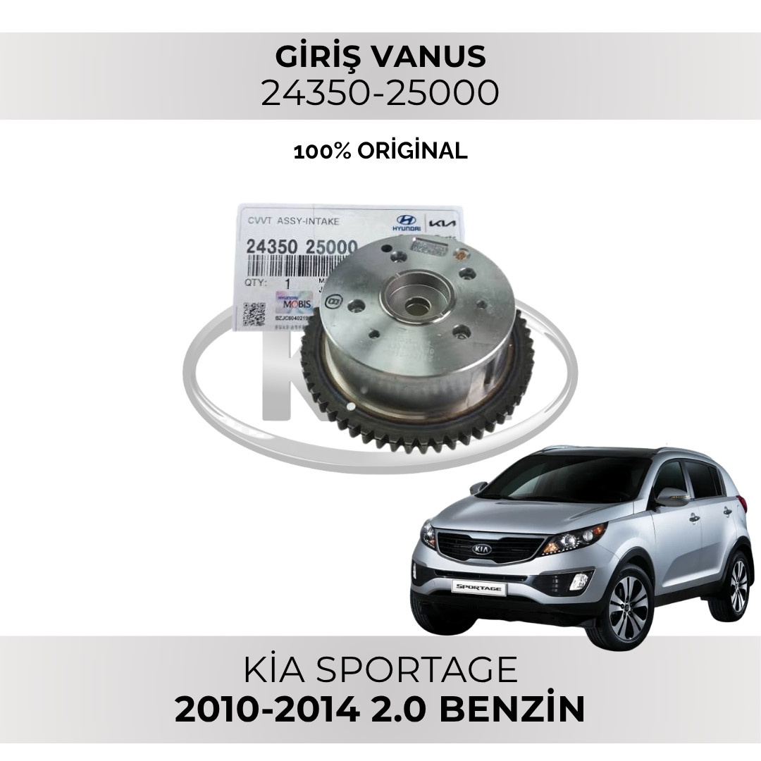 Eksantrik valın dişlisi Mobis 24350-25000, 810 q - Kia Sportage 2.0 2010-2014