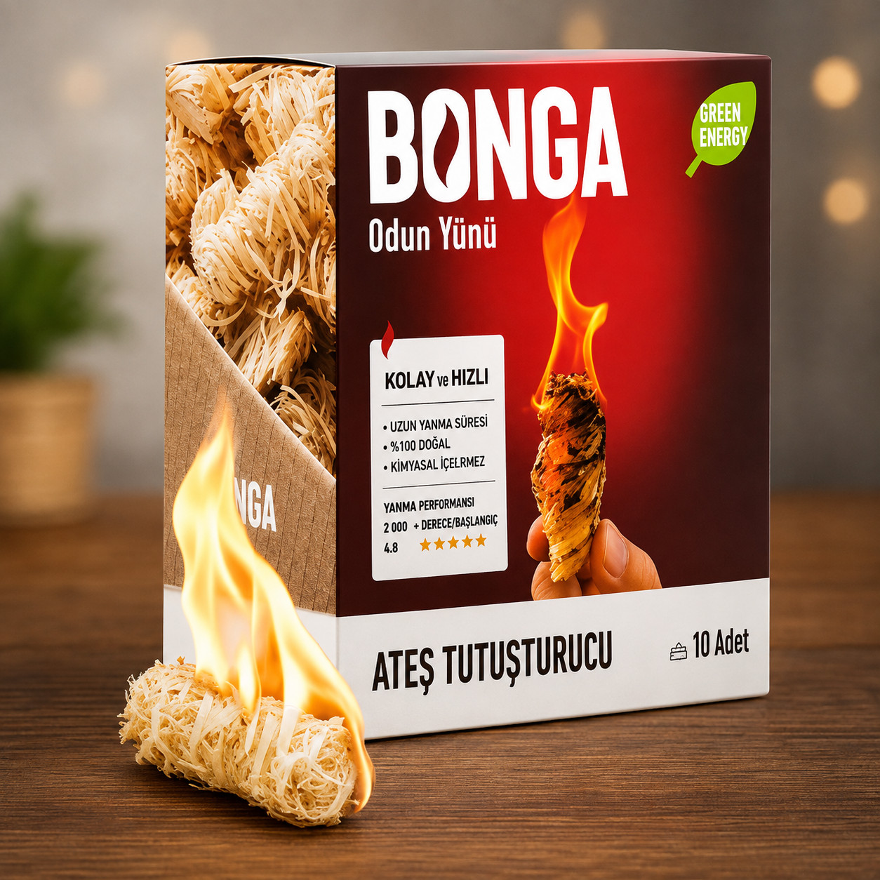 Odlama üçün vasitə Bonga, 10 əd