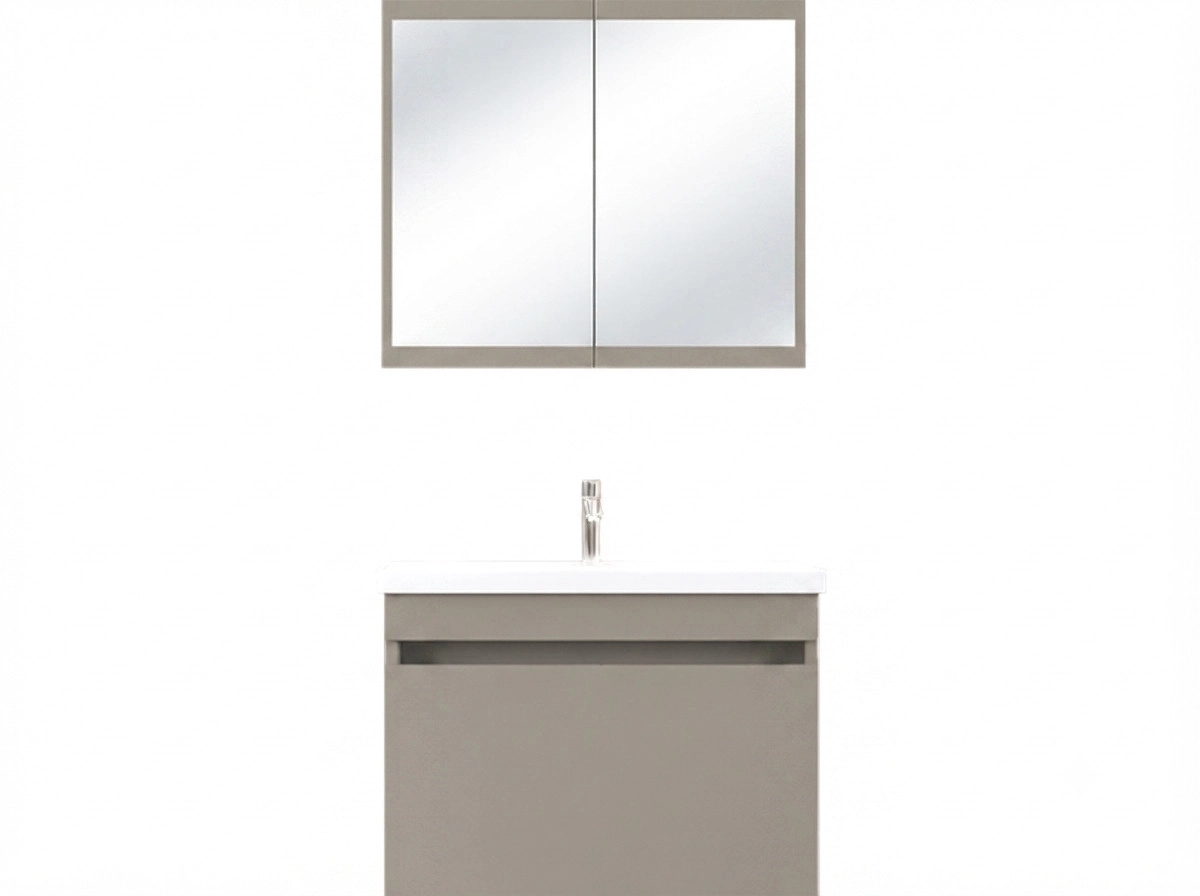 Hamam otağı üçün mebel dəsti Bagnoli, BELLEZA, Qəhvəyi, 46 sm, 129 sm, 80 sm