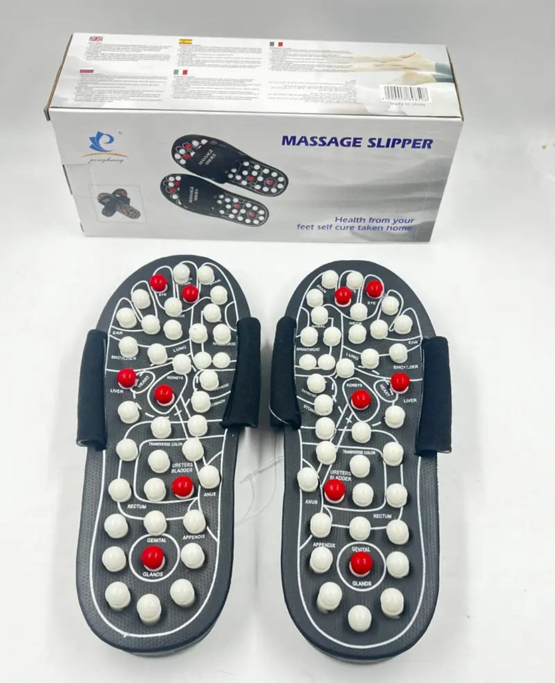 Ayaq masajoru vibrasiyalı qara
