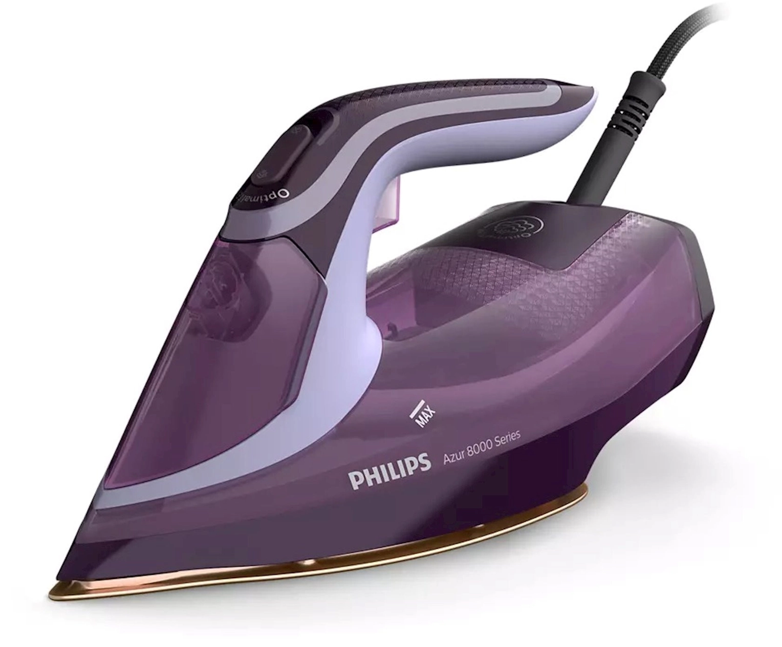 Ütü Philips DST8021/36, keramika, 3000 Vt, bənövşəyi