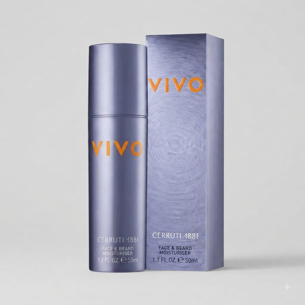 Üz və saqqal üçün krem Cerruti 1881 Vivo, 50 ml