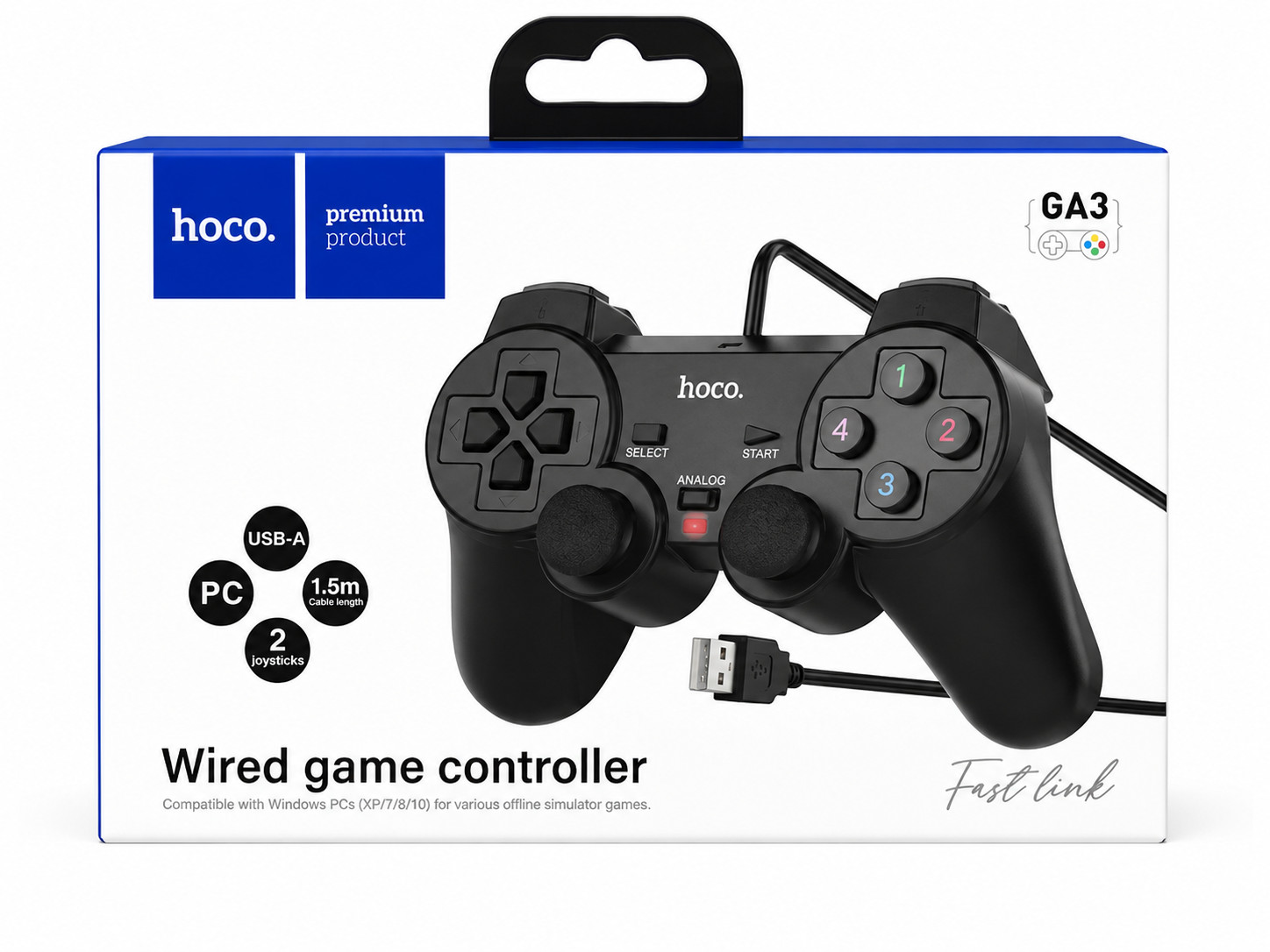 Simli qeympad PC üçün USB-A