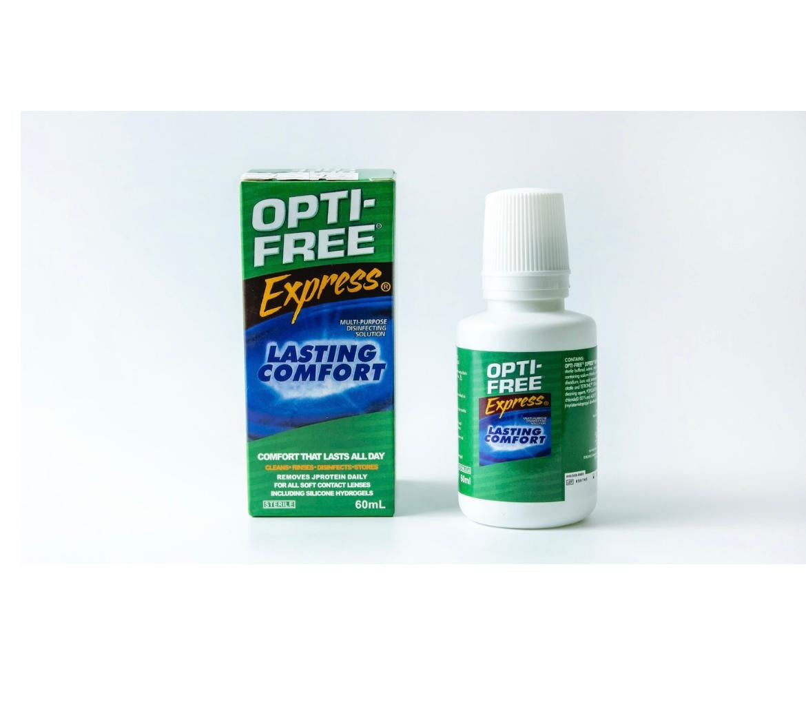 Kontakt linzalar üçün həll Opti-Free Express, 60 ml