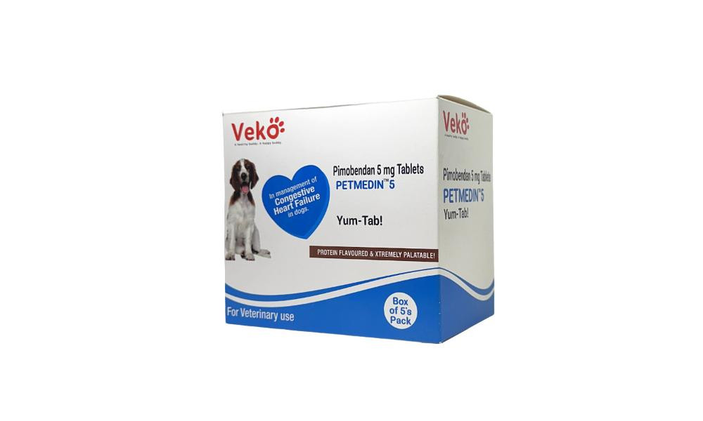 Ürək dərmanı itlər üçün Veko Petmedin 5 mg, 20 q