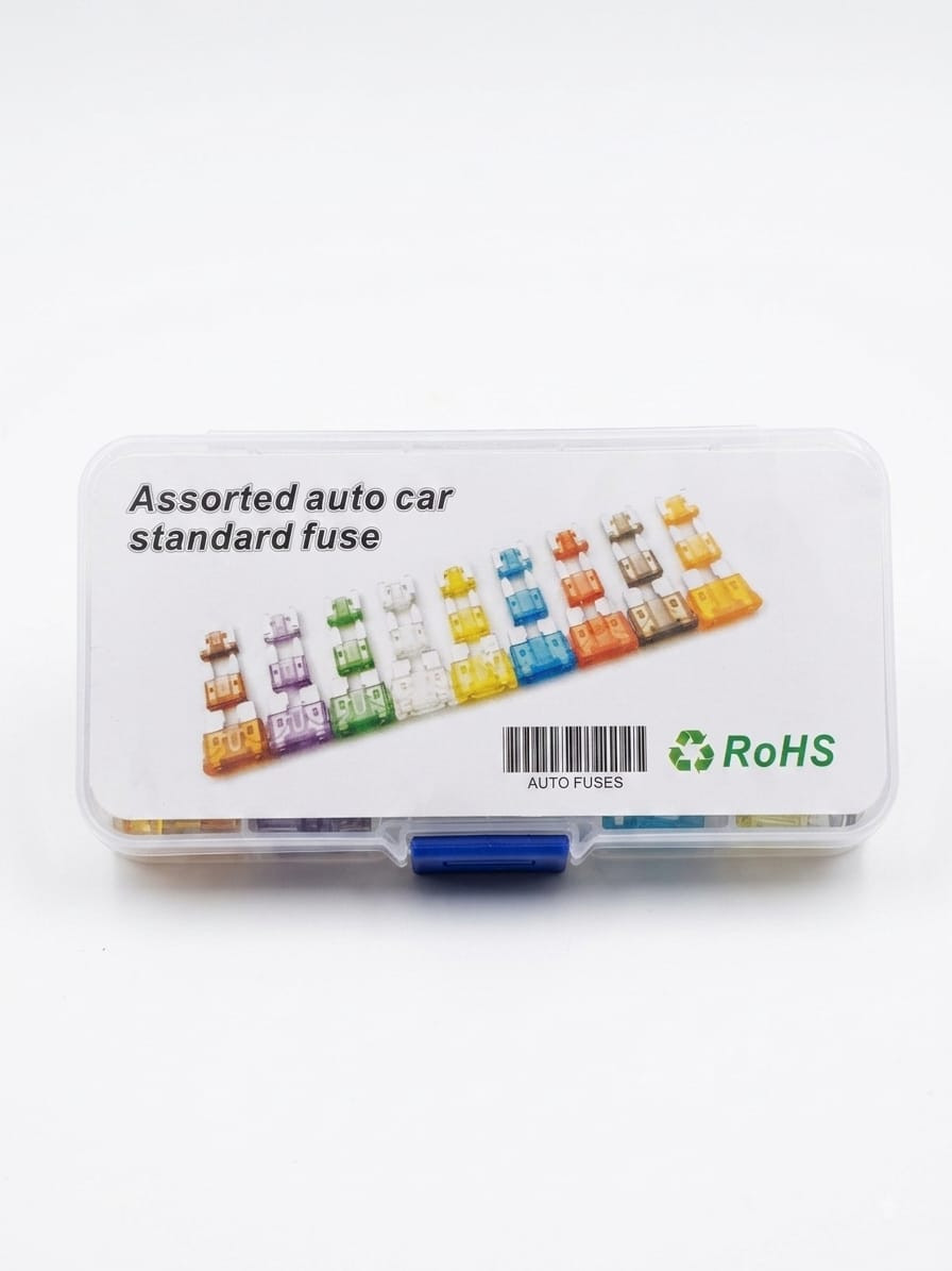 Avtomobil qoruyucuları dəsti, 10 A/15 A/20 A/25 A/30 A/5 A/7.5 A/12 V, universal, kaset