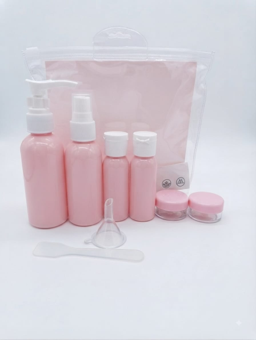 Kosmetik vasitələr üçün səyahət dəsti 2677190, 8 əd