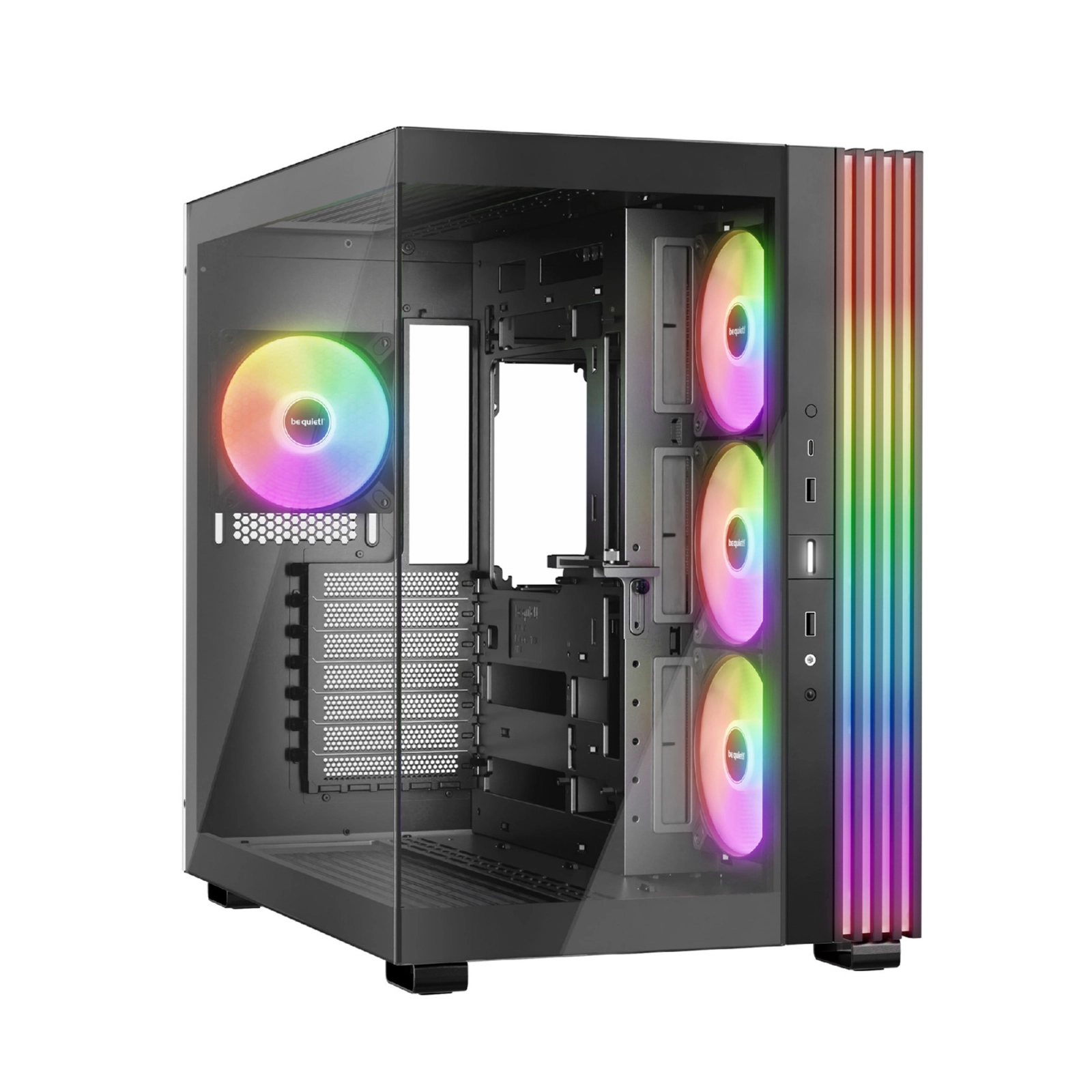 Kompüter korpusu be quiet! BGW67 LIGHT BASE 600 LX, Mid Tower, ATX/Micro-ATX/Mini-ITX, Black