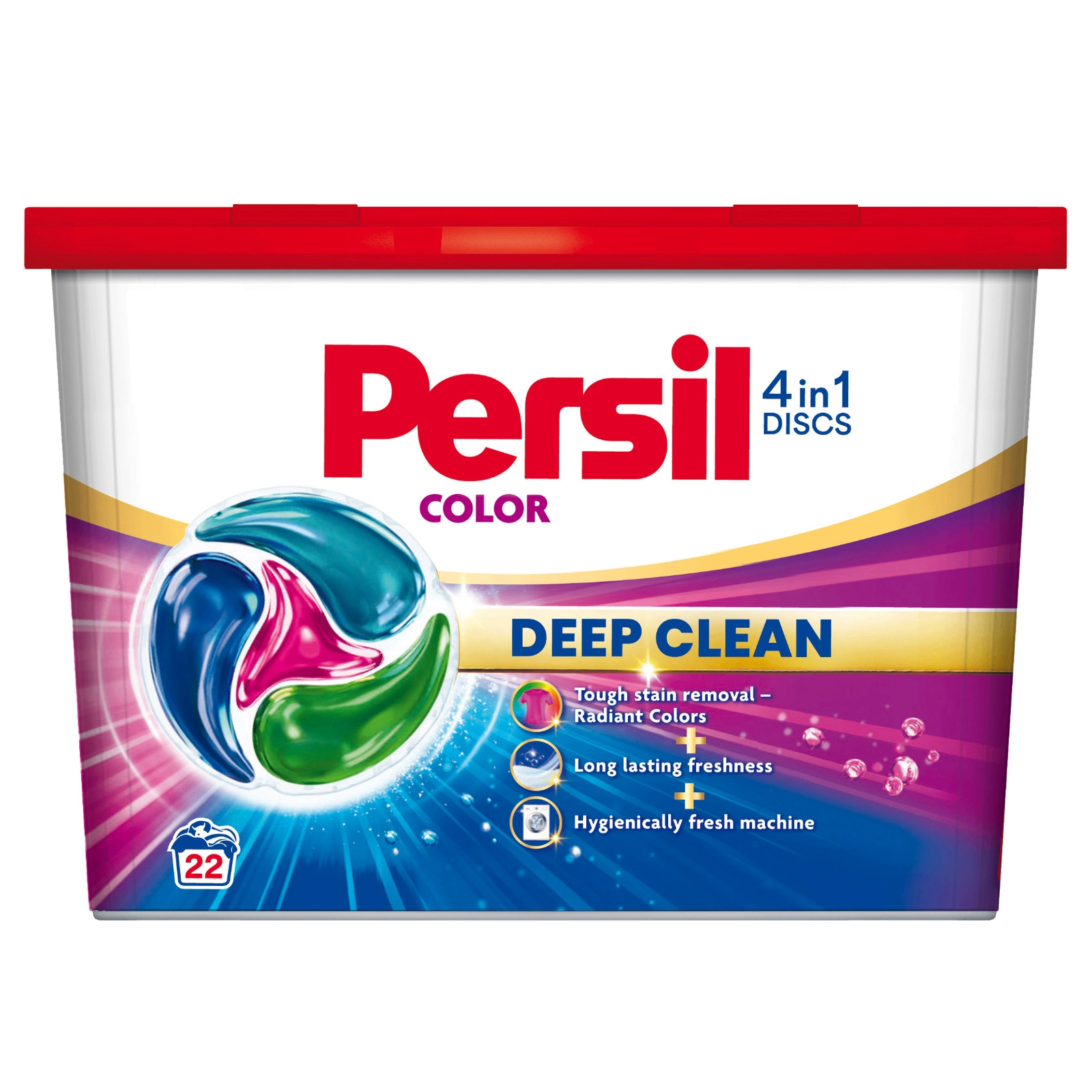 Yuma üçün kapsullar Persil Color Deep Clean 22 əd