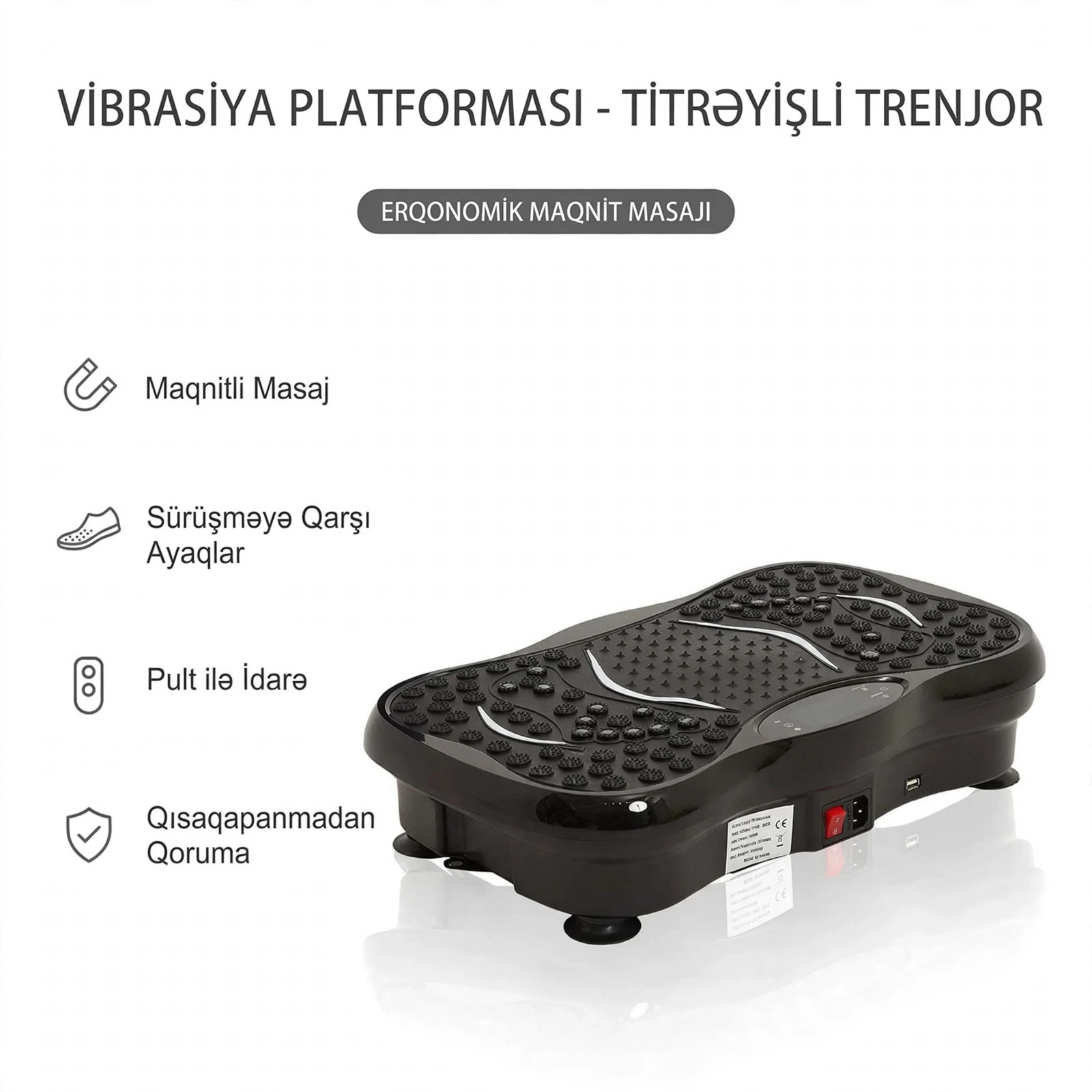 Vibro platforma, 2 proqram, qara