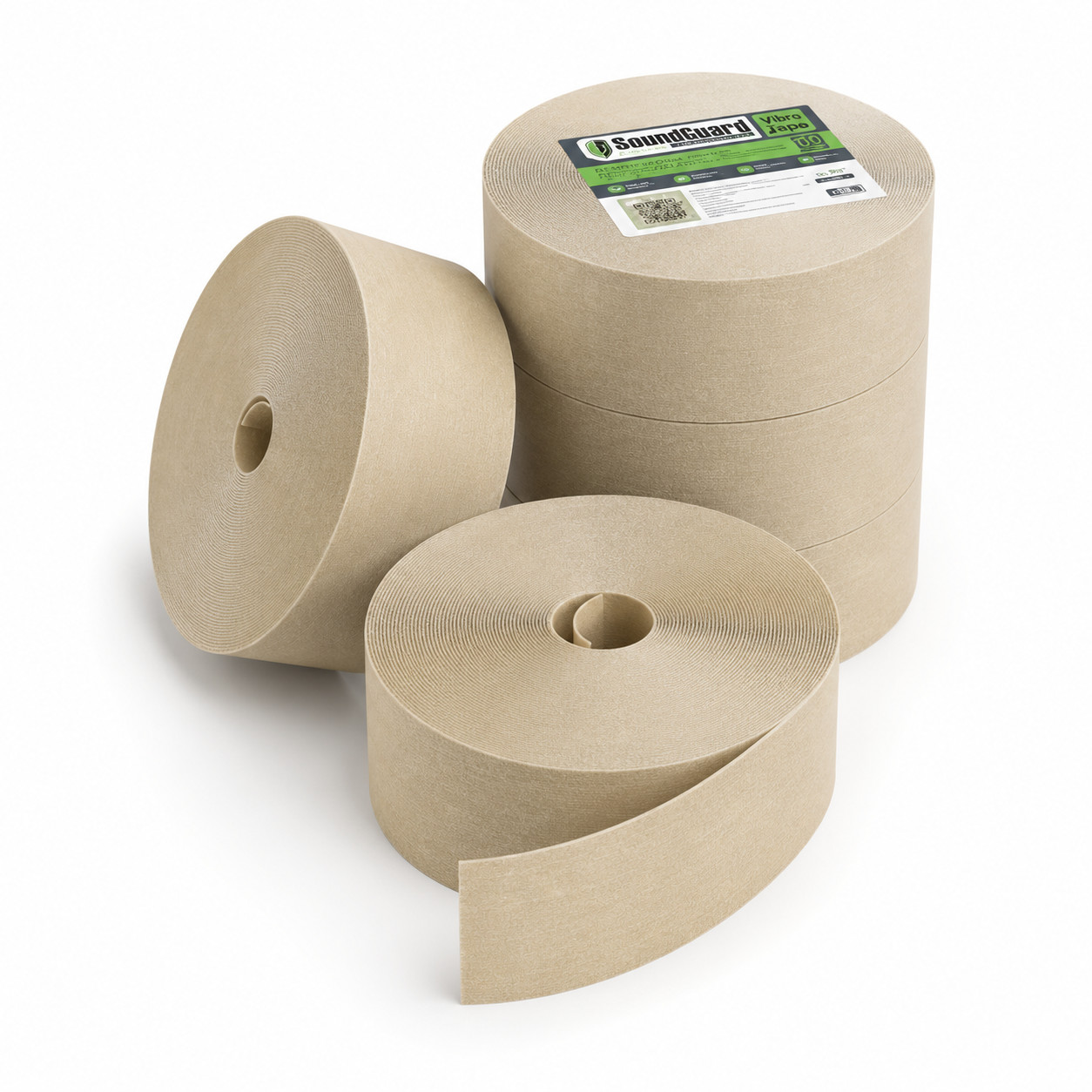 Vibroizolyasiya lenti SoundGuard, 3.5 m, 20 m