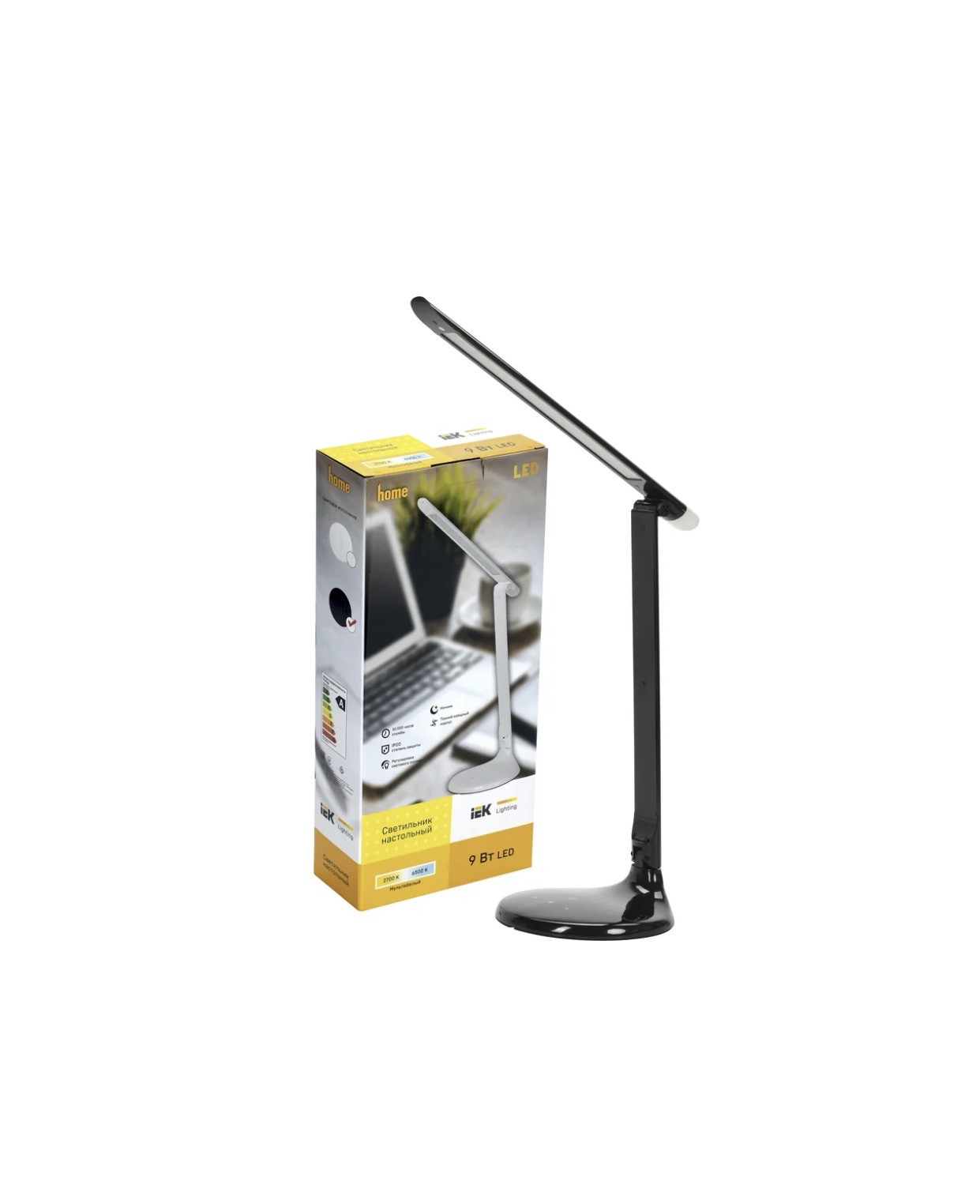 Masaüstü lampa IEK, LED işıqlandırma, Universal, 9 Vt
