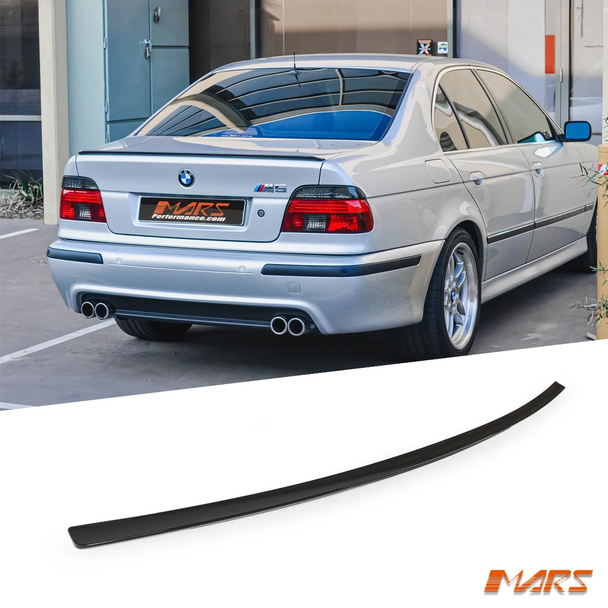 Baqaj üçün dekorativ altlıq BMW E39 qara plastik