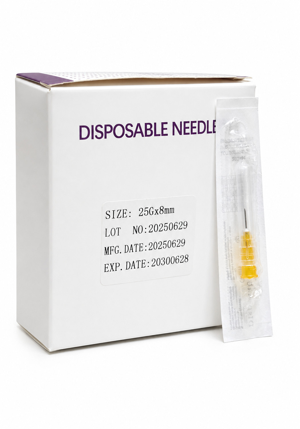 İynə Needle, 25G/8 mm, 100 əd