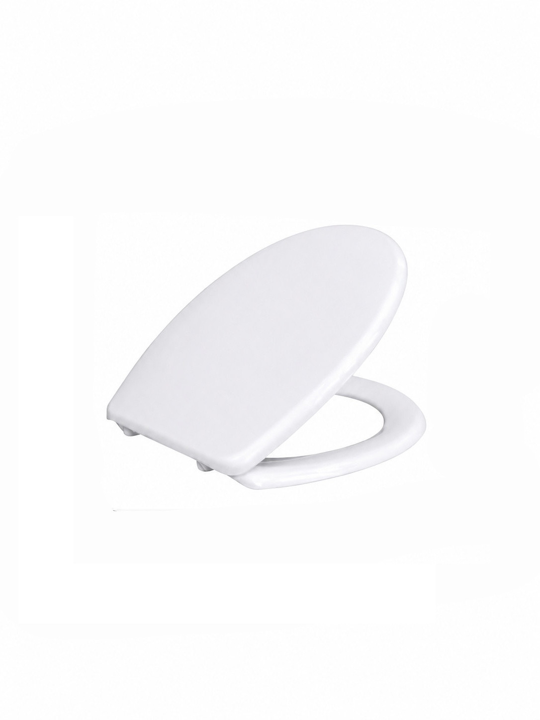 Unitaz üçün qapaq-oturacaq Gms PM-612, ağ, plastik, 44x36 sm