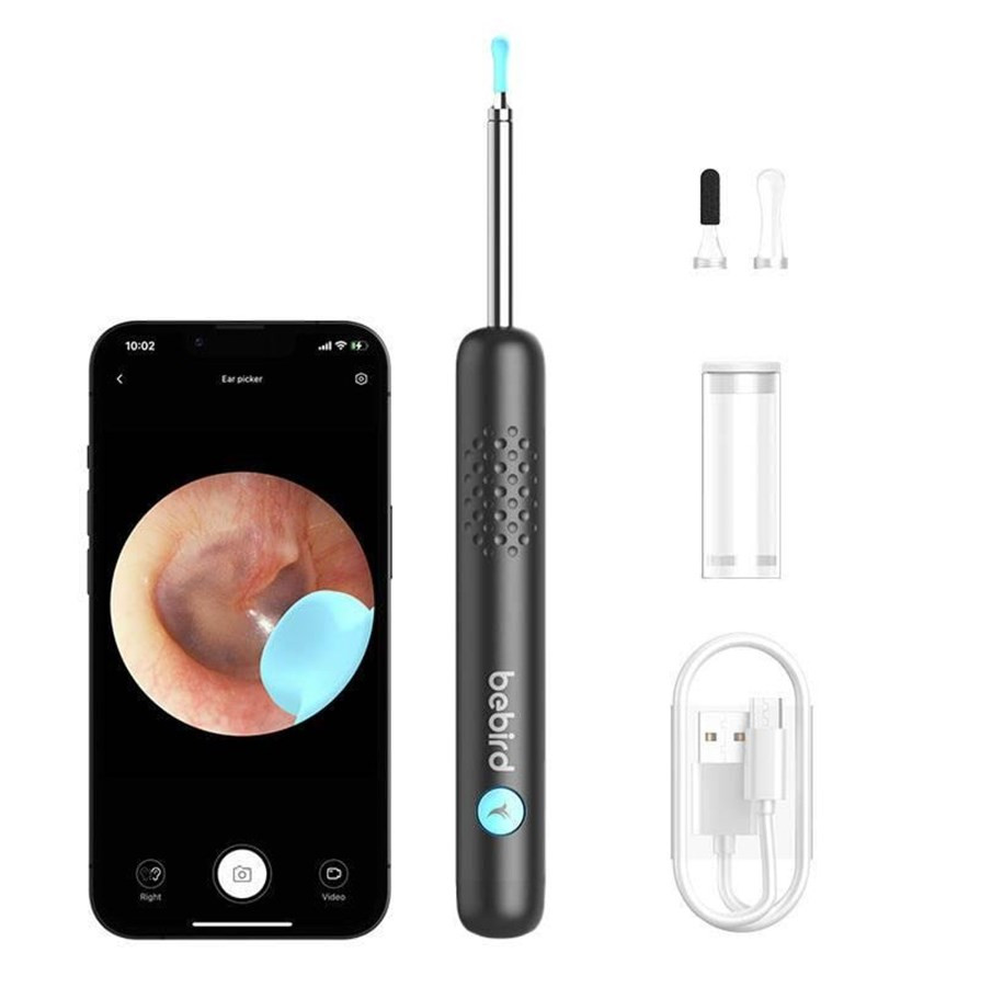 Qulaqları təmizləyən cihaz BEBIRD Black
