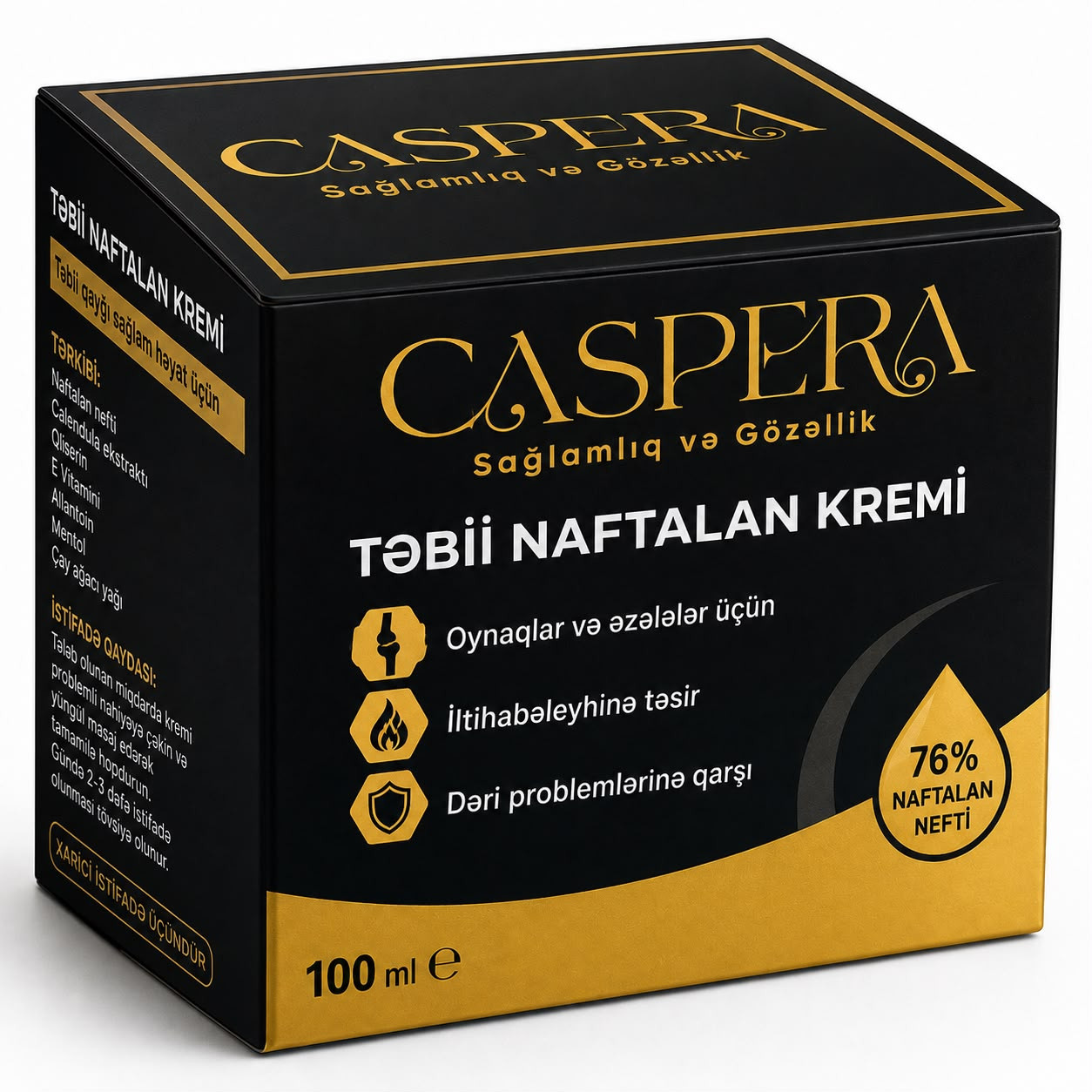 Bədən kremi No brand Naftalan 100 ml
