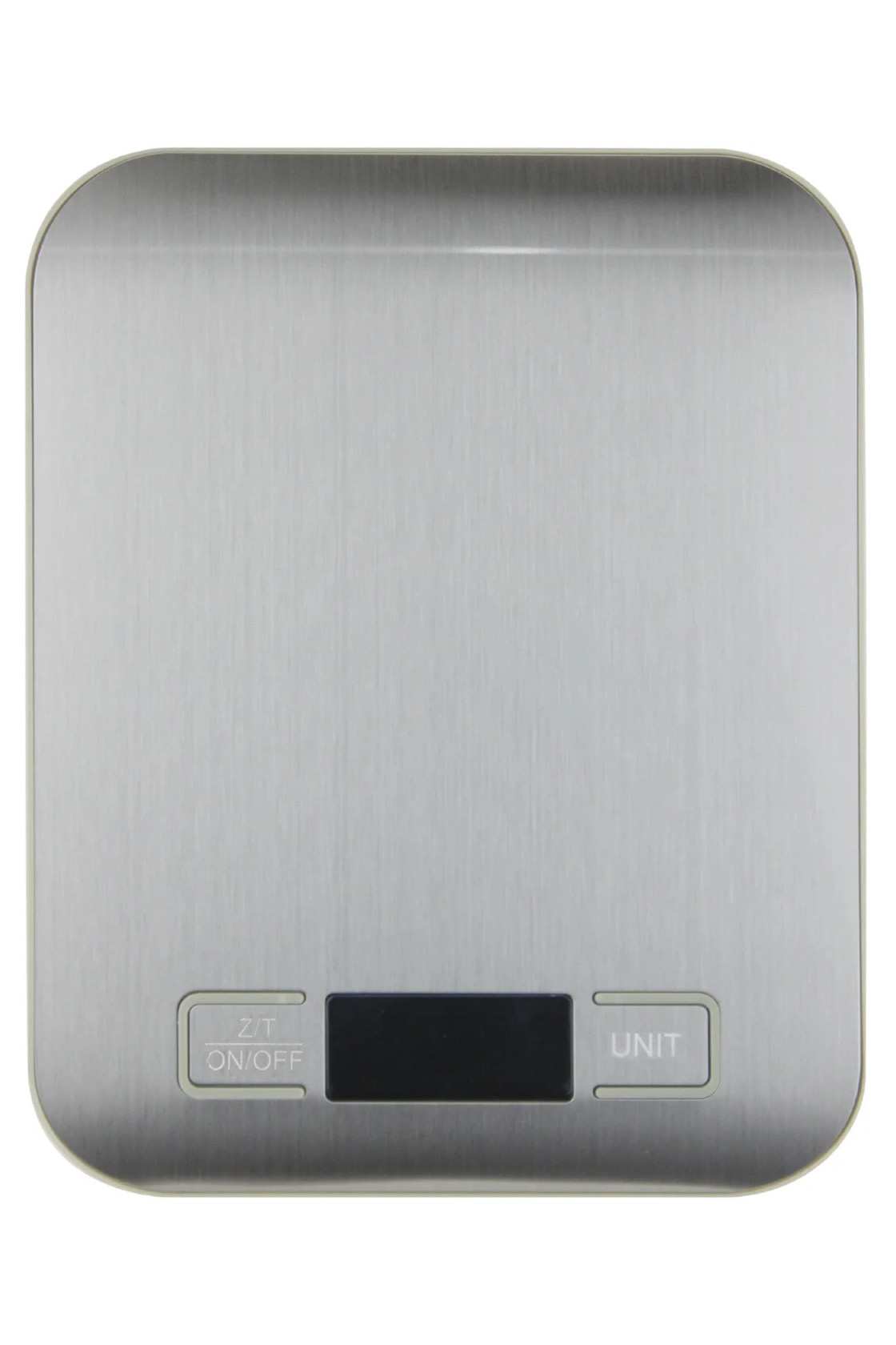 Elektron mətbəx tərəzisi Super Crest SCT-3016 5 kq paslanmayan polad/plastik gümüşü