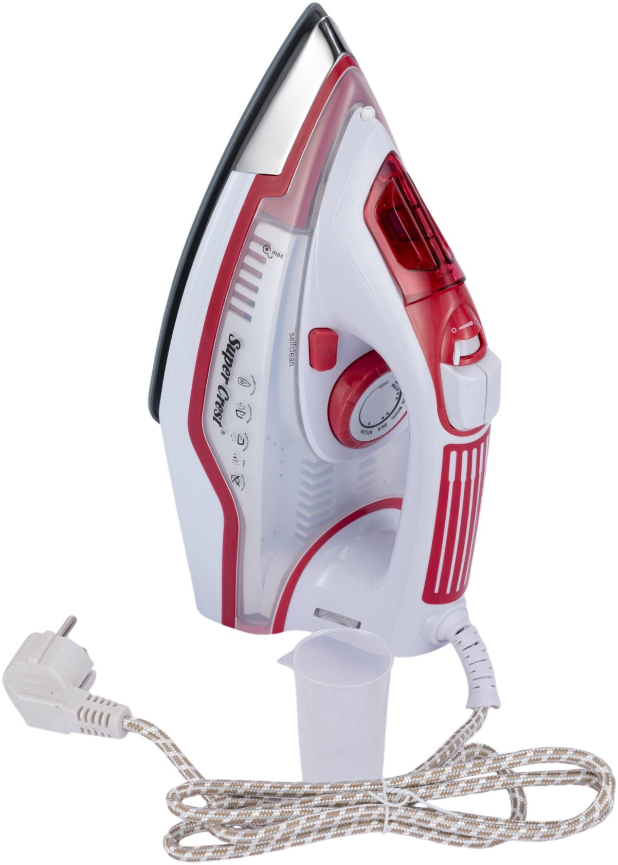 Əl geyim buxarlayıcısı Super Crest SCT-1048 1500 W 0.25 l ağ