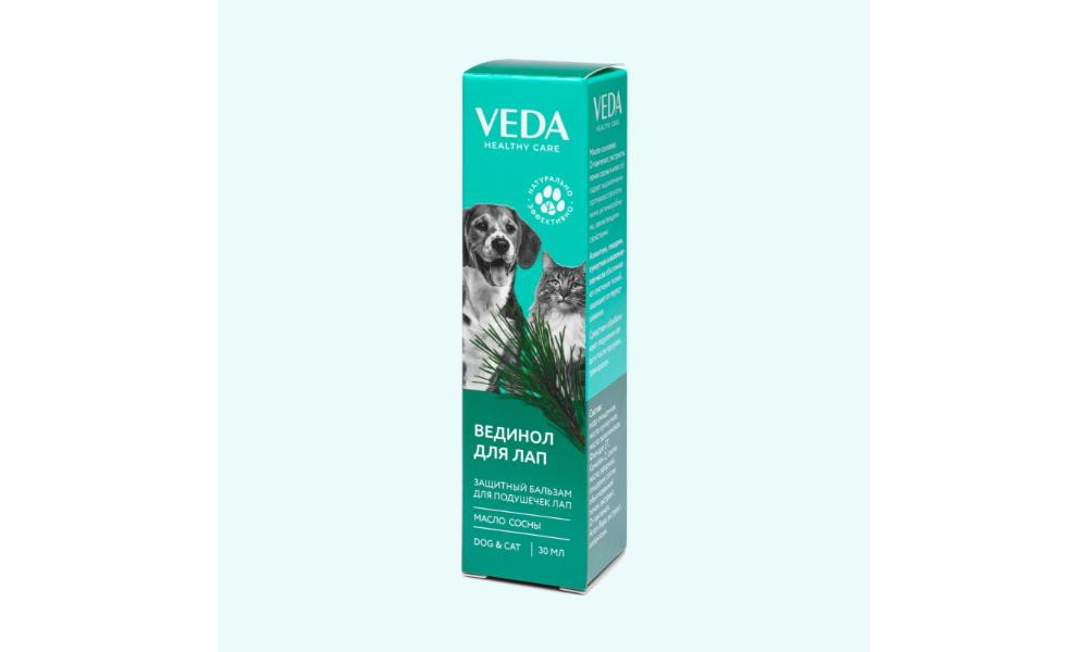 Balzam Veda Pəncələr üçün, Pişiklər və itlər, 30 ml