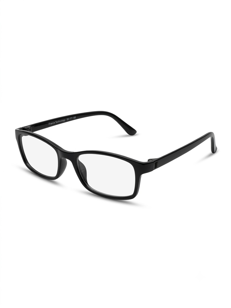 Optik eynək NN OPTIC EYEWEAR, Qara, Optik güc +2.25, Plastik
