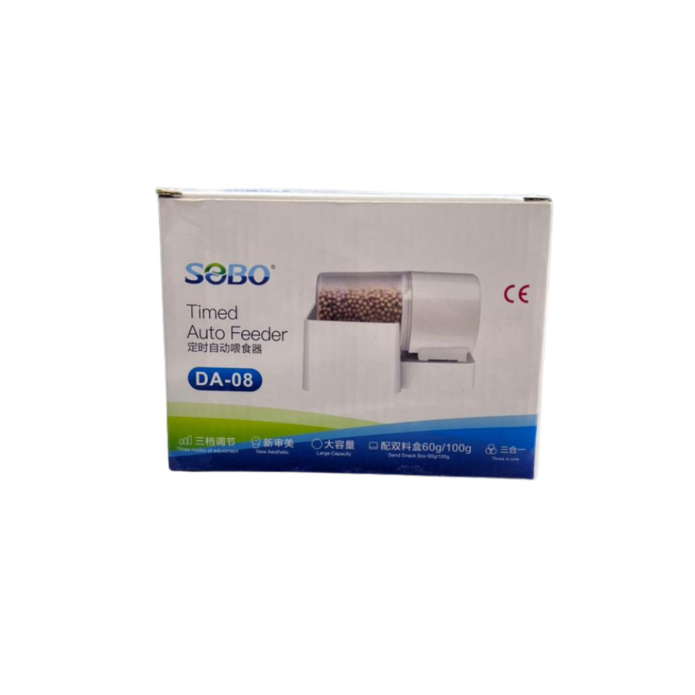 Akvarium balıqları üçün avtomatik yem qabı