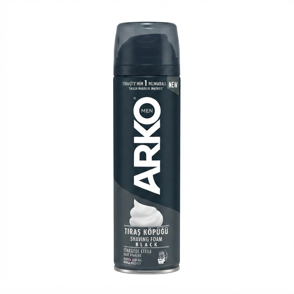 Təraş üçün köpük Arko Men Black, 200 ml