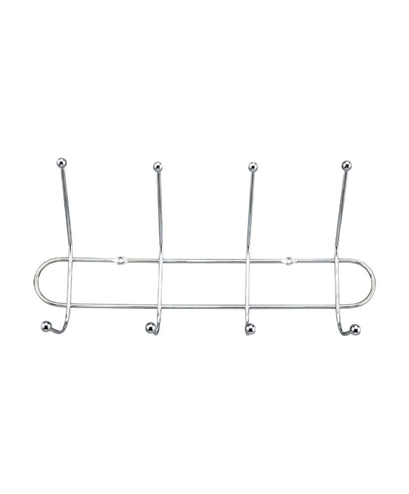 Hamam otağı üçün qarmaq 27127825, 4-lü, gümüşü, 30x14 sm