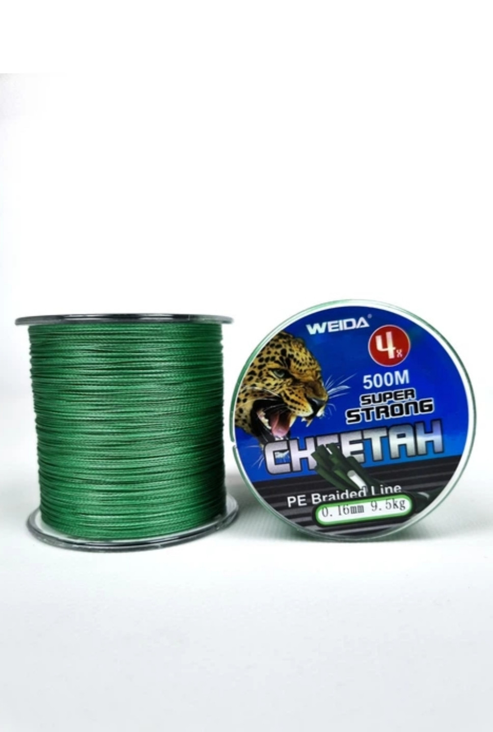 Balıqçılıq ipi CHEETAH hörülmüş 0.35 mm 8.6 kq 500 m