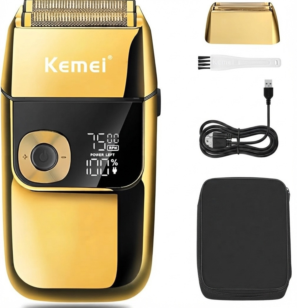Elektrik ülgücü Kemei 02-0280 Qızılı