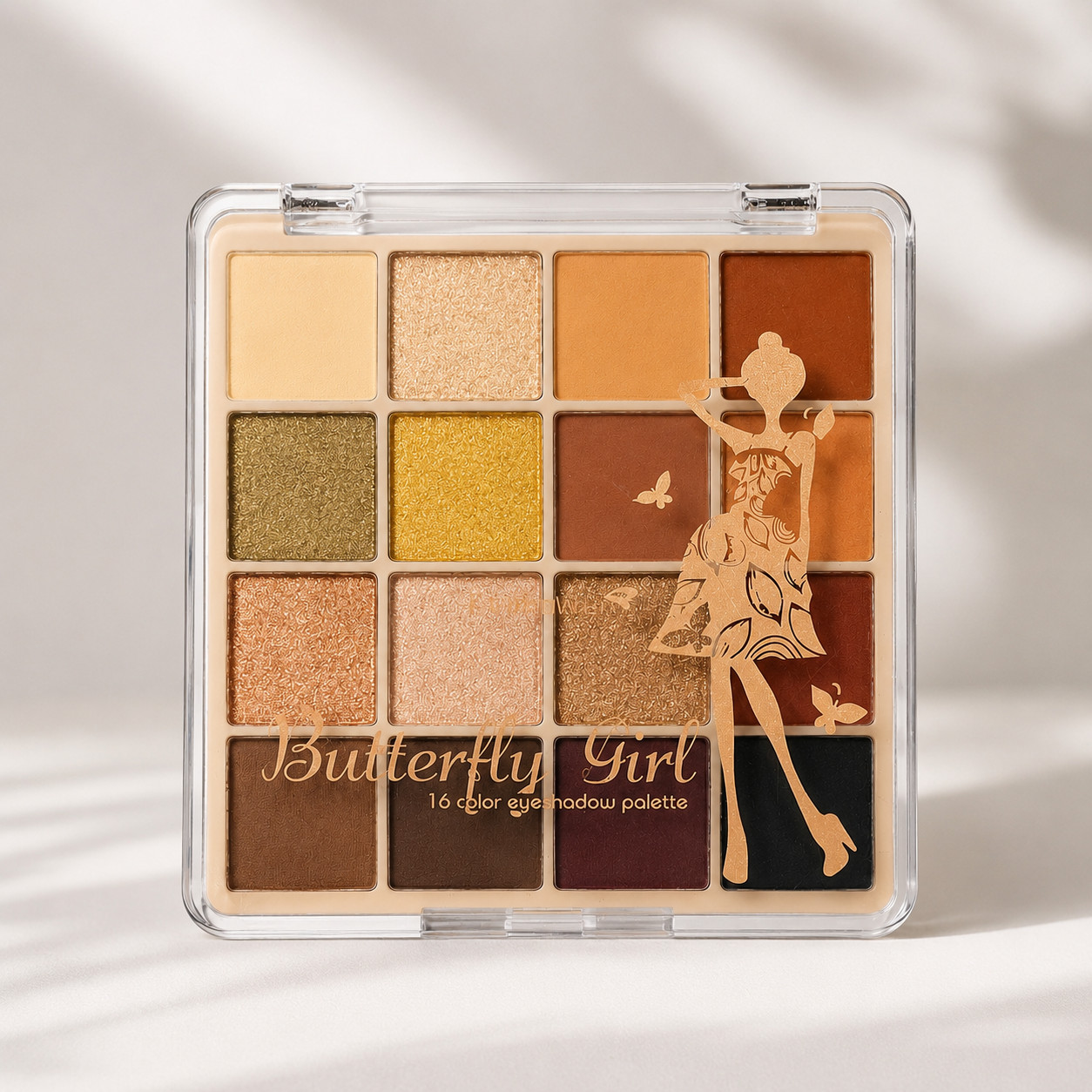Kölgə paleti Butterfly Be glam 01 Fancy Nude