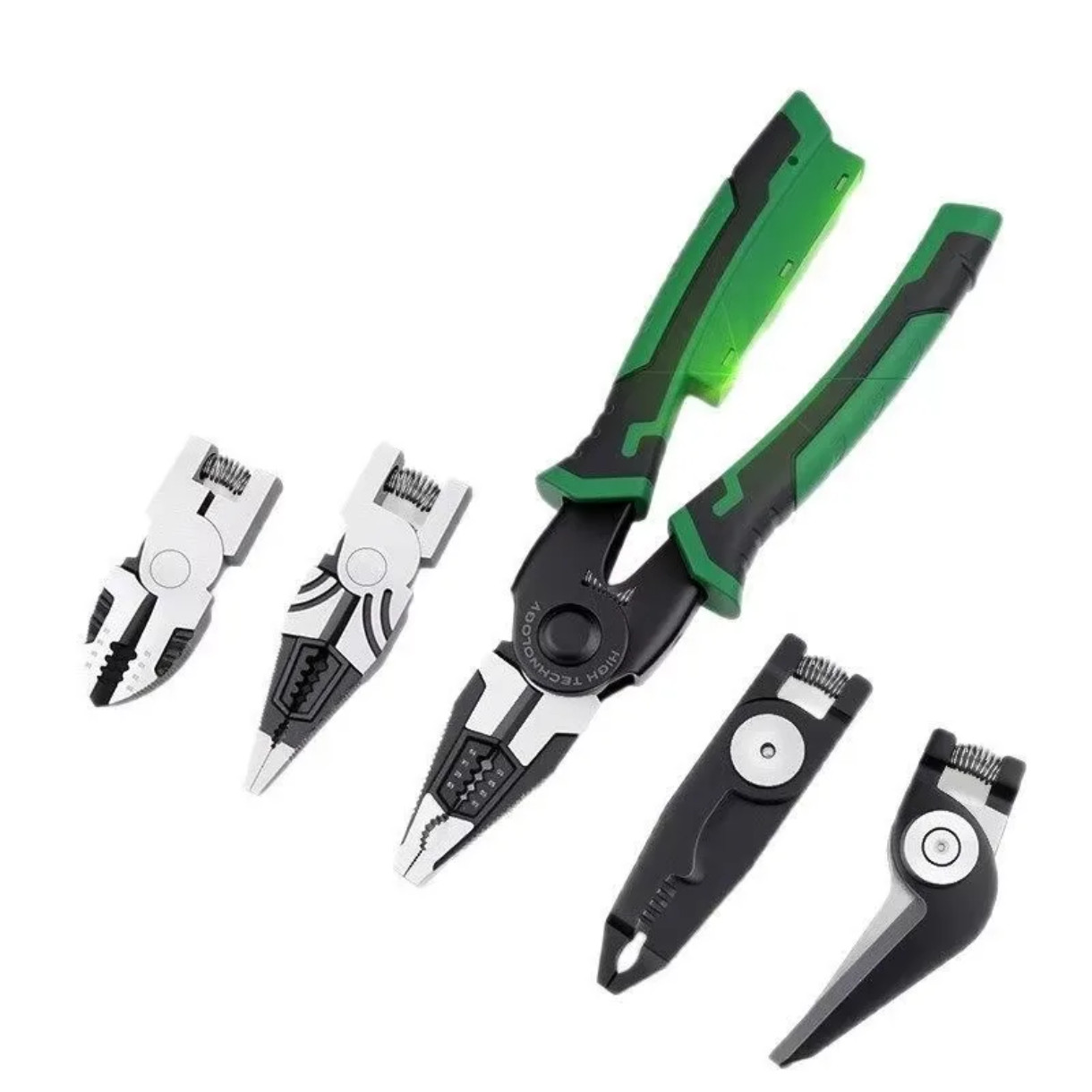 Çoxfunksiyalı 5-in-1 elektrik Montaj qısqacları, paslanmayan polad, 210 mm