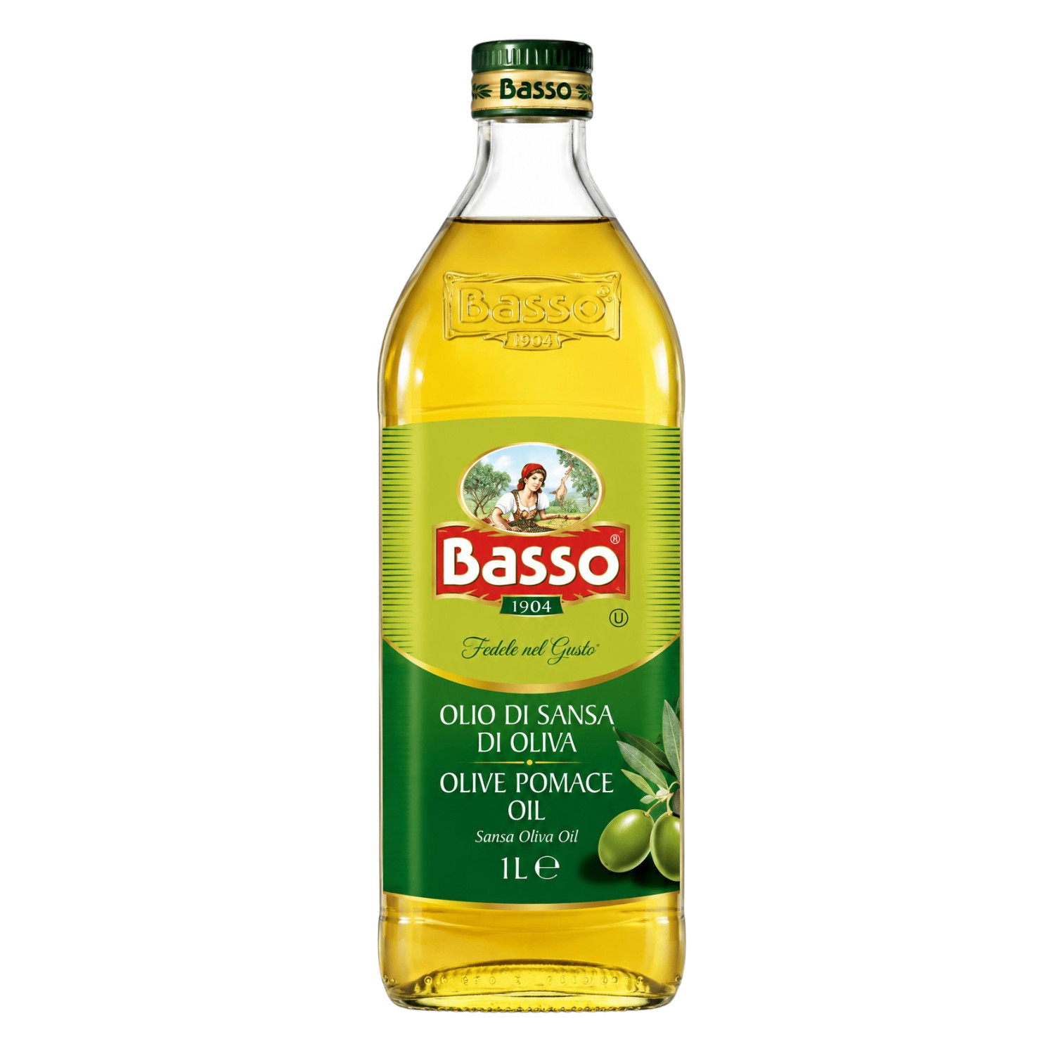 Zeytun yağı Basso Pomace, 1 l