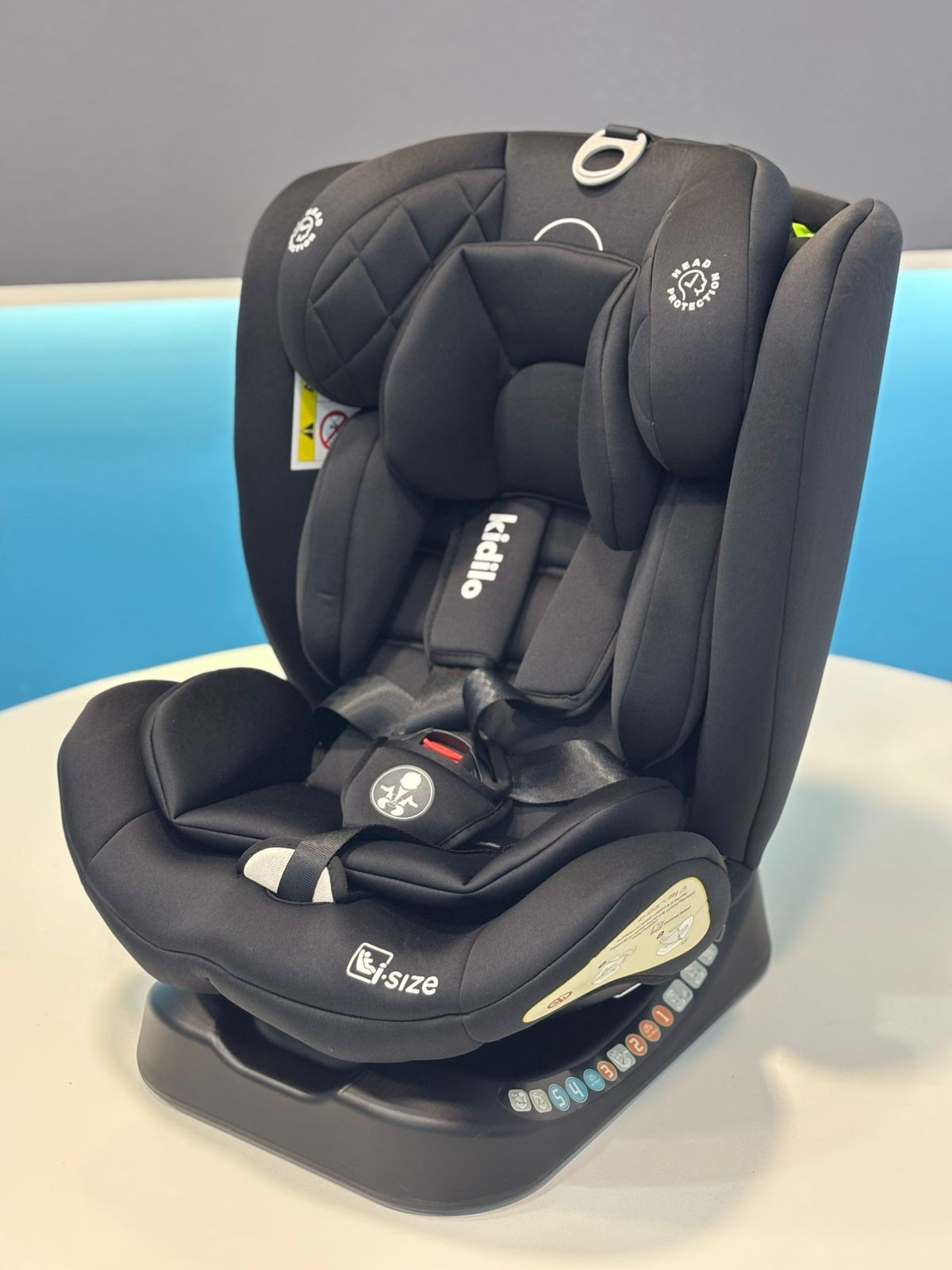 Avtomobil kreslosu Kidilo VP088, qara