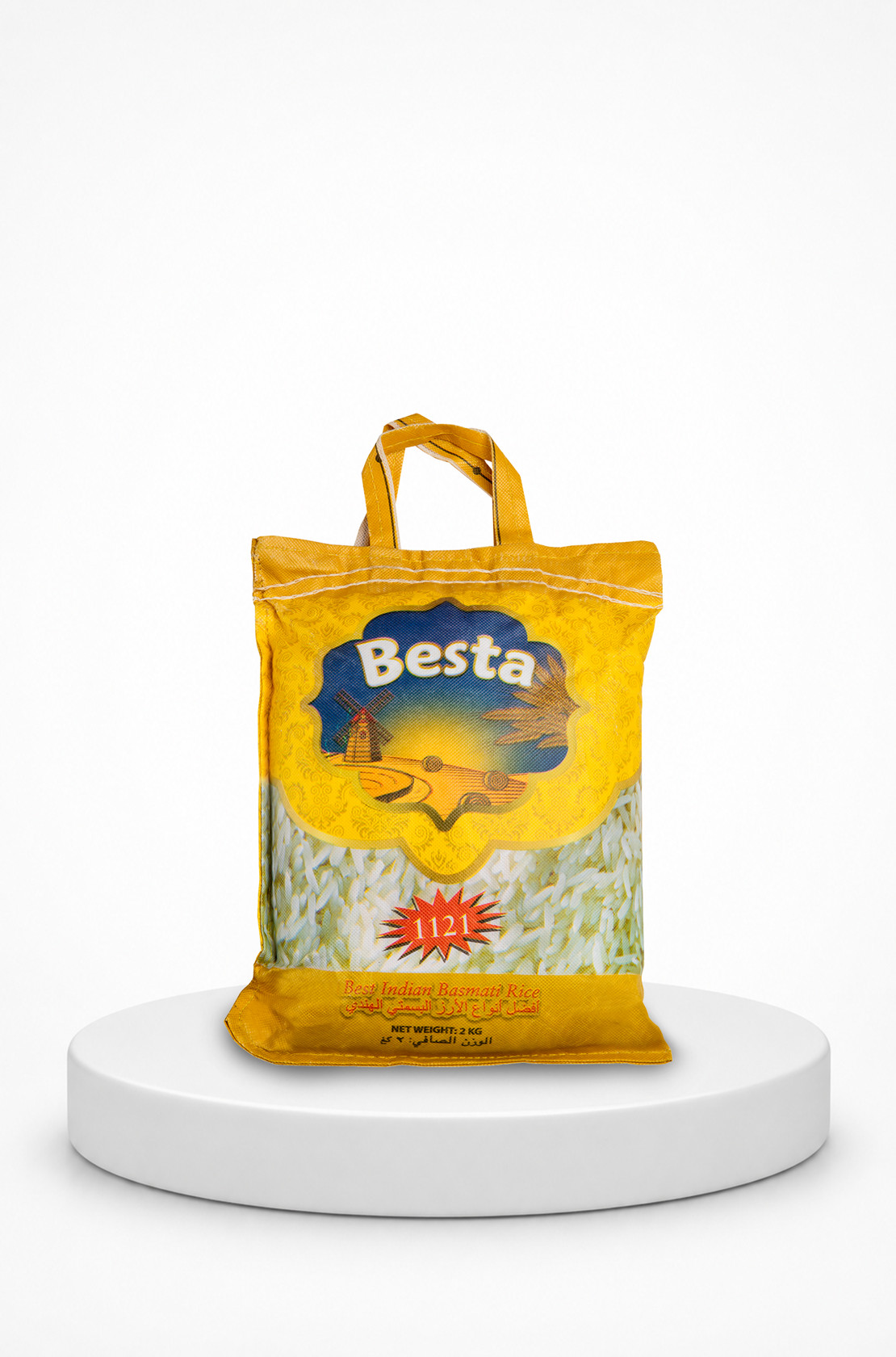 Düyü Besta Basmati, 2000 q, Kisə