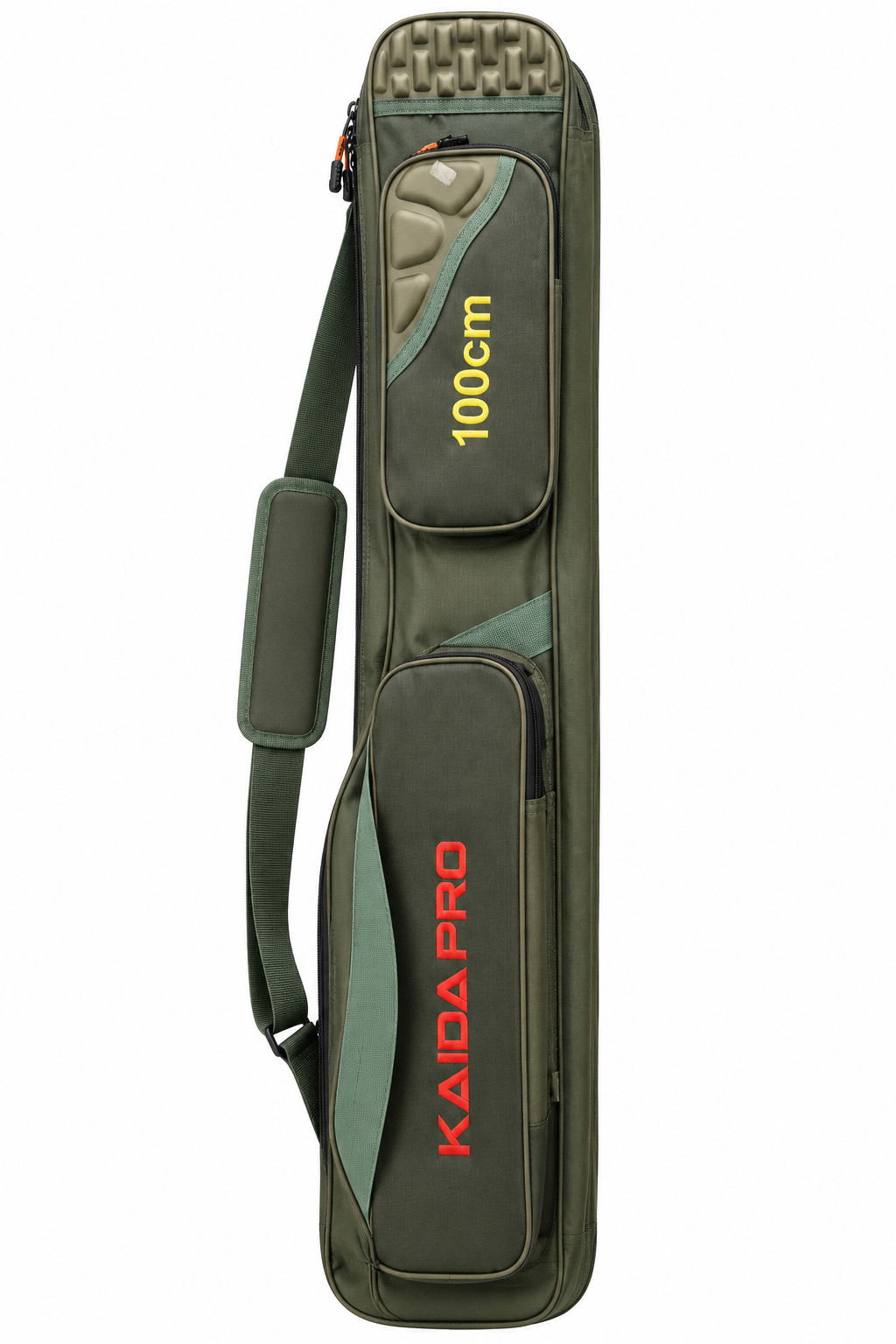 Balıq ovu üçün çexol 46864226, tünd yaşıl, 100 sm
