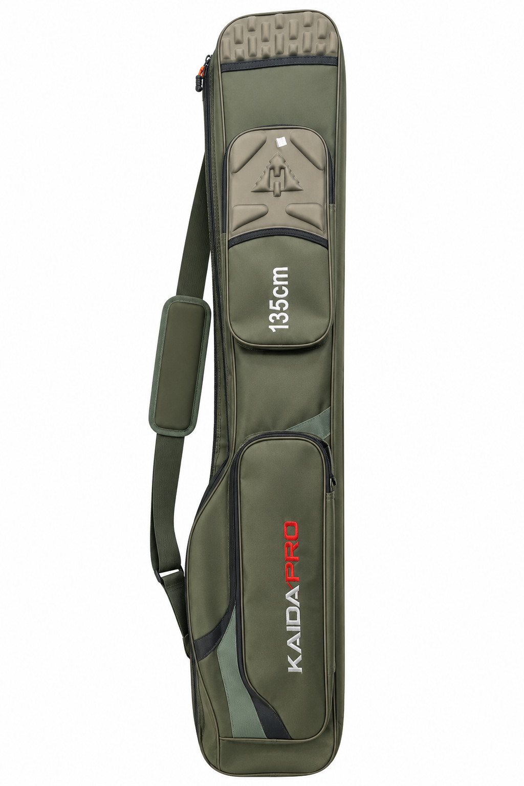 Balıq ovu üçün çexol 52056082, tünd yaşıl, 135 sm