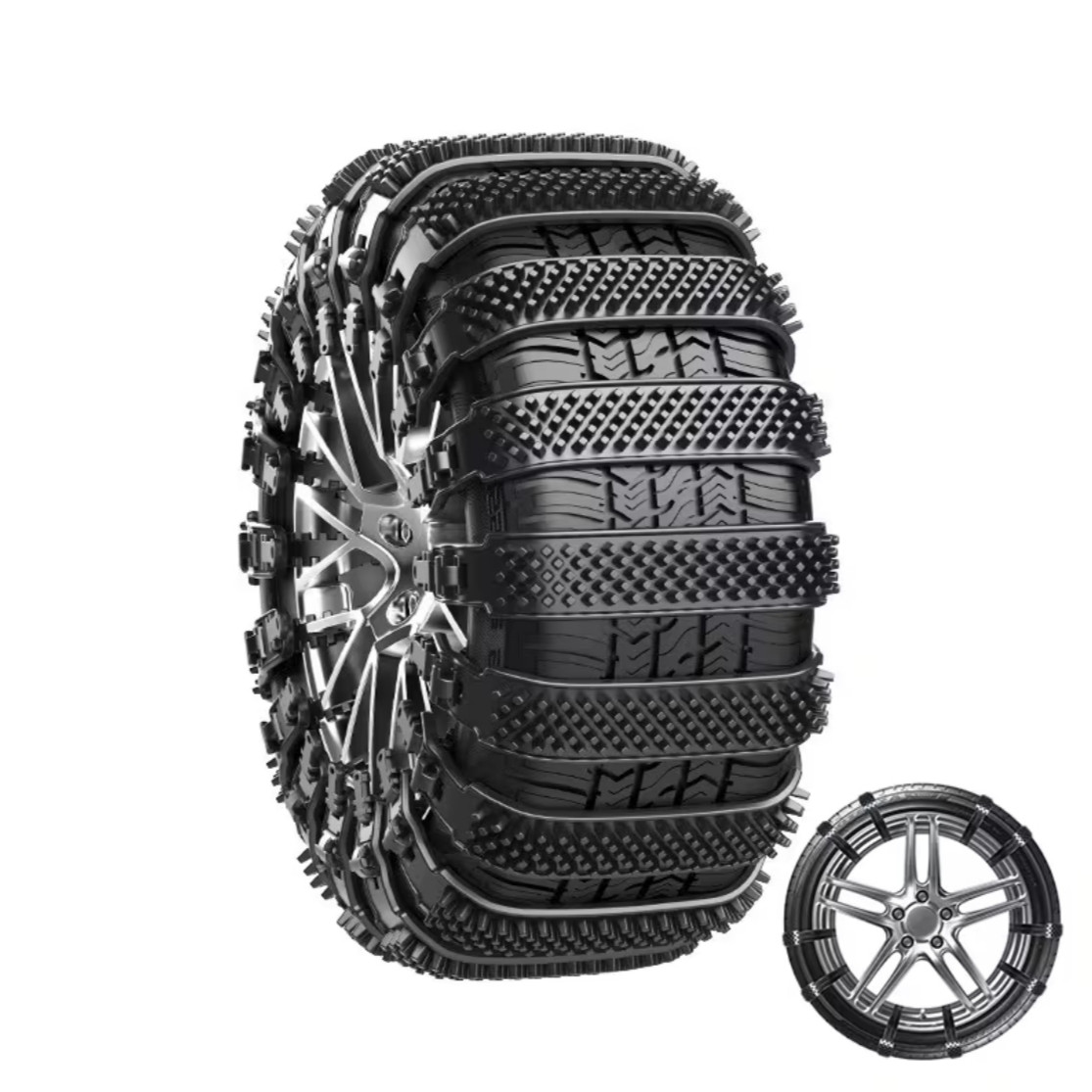 Təkər üçün sürüşməyə qarşı kəmər/zəncir 280 mm