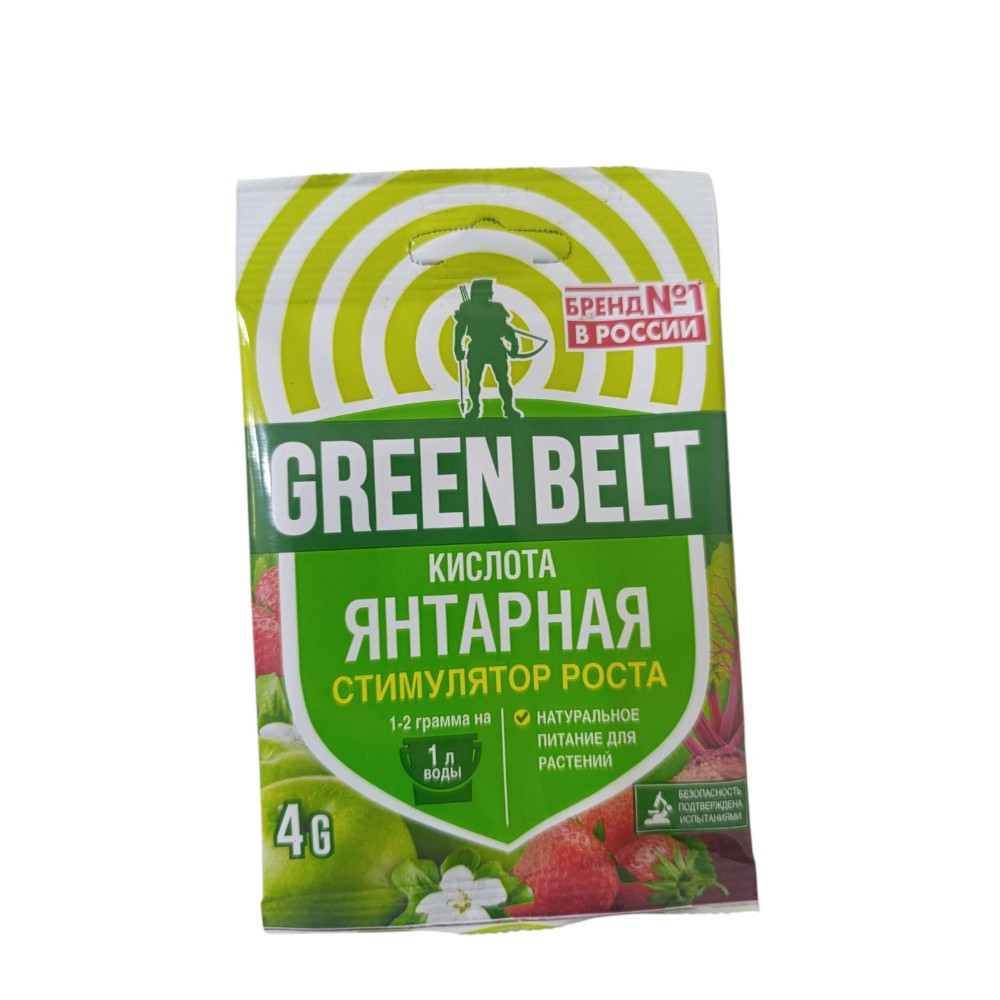 Bitki gübrəsi Green Belt Янтарная кислота, 4 q