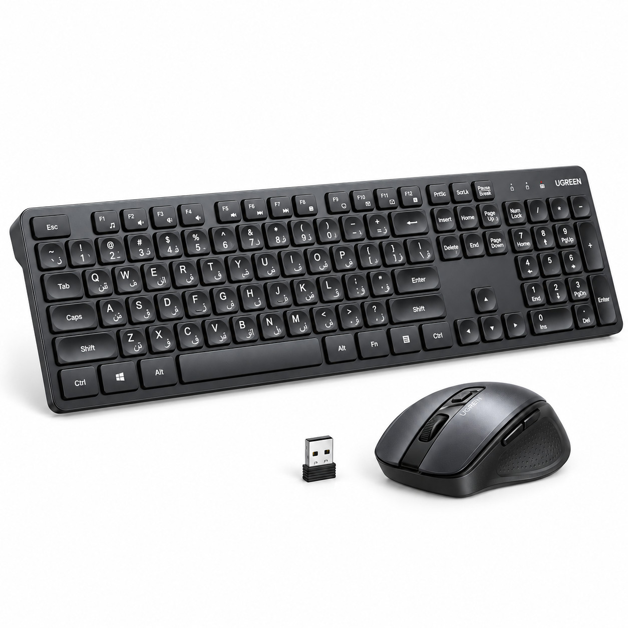 Klaviatura və siçan dəsti Ugreen MK006 45248 plastik qara