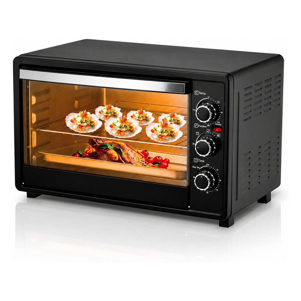 Elektrik soba RAF R-5315 35 l qril 1600 W qara