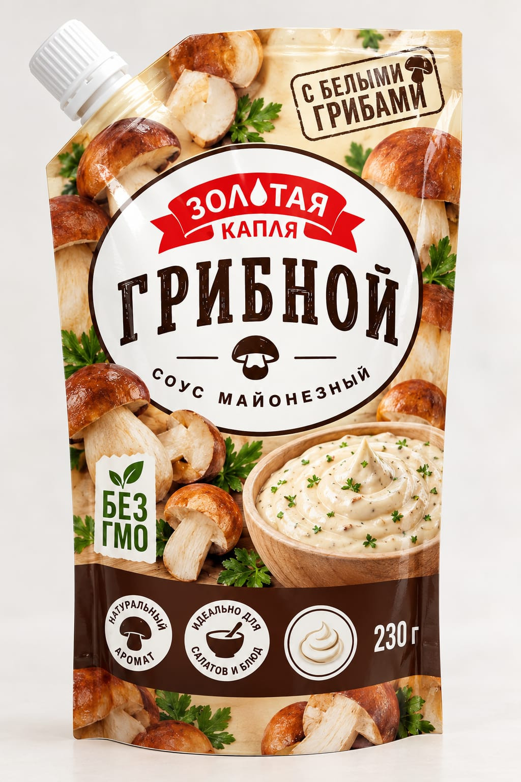 Göbələk sousu Золотая капля, 230 ml