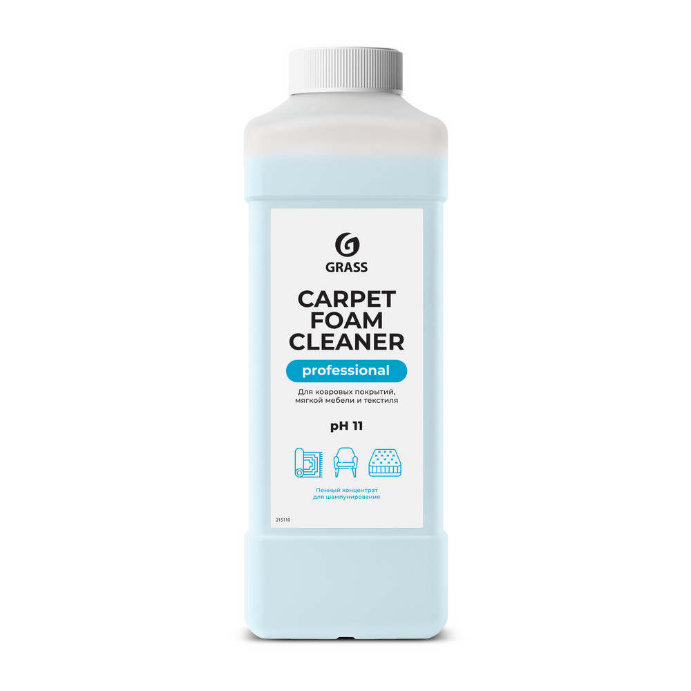 Xalça və yumşaq mebel təmizləyicisi Grass Carpet Foam Cleaner, maye, xalça üçün, yumşaq mebel üçün, 1000 q