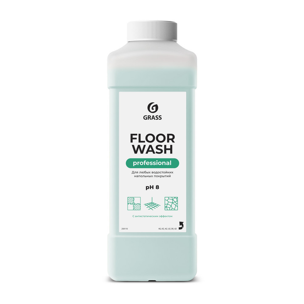 Döşəmə və divar üçün vasitə Grass Floor Wash Neutral, konsentrat, daş döşəmə üçün, 1000 ml