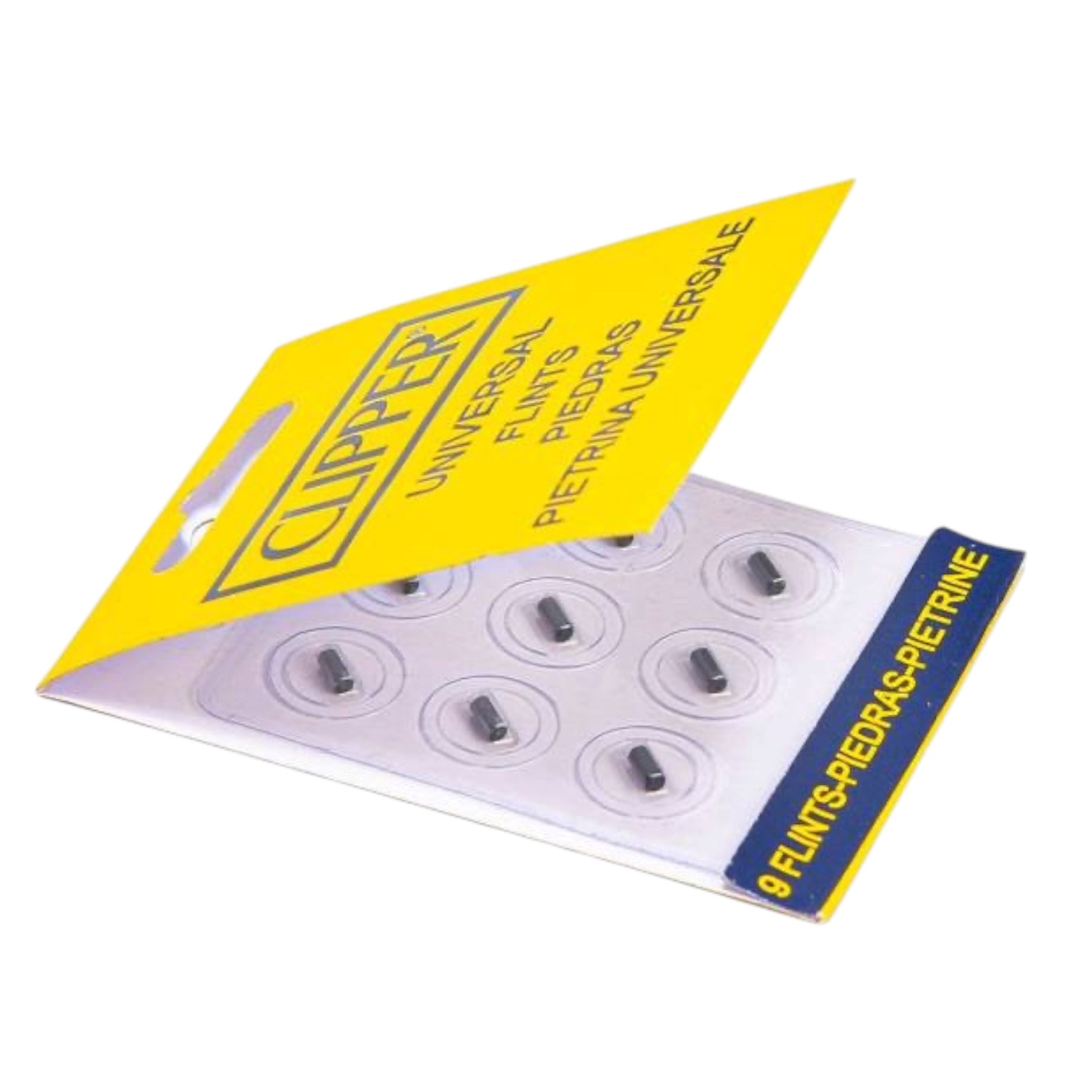 Alışqan üçün çaxmaqdaşı Clipper Universal Flints, 9 əd