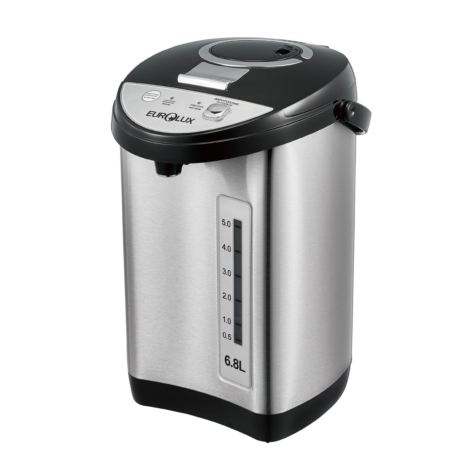 Termopot Eurolux EU-TP2912AP/1262, boz/qara, 5 L, 800 Vt