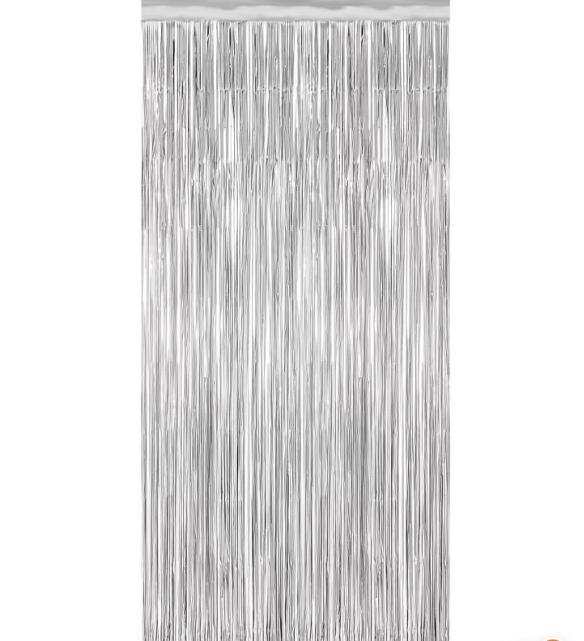 Dekor üçün yağış pərdəsi 76089923, 100x200 sm, gümüşü
