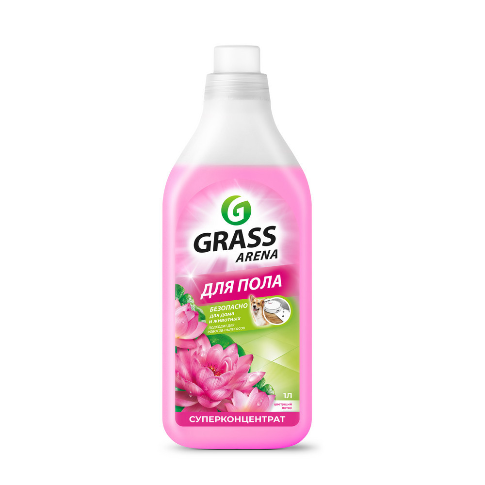 Yuyucu konsentrat döşəmə üçün Grass Arena Çiçəklənən lotus, 1000 ml