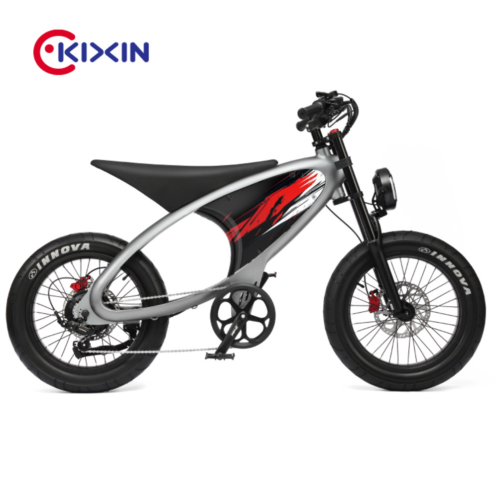 Elektrik motosiklet Kixin Q6S, qara