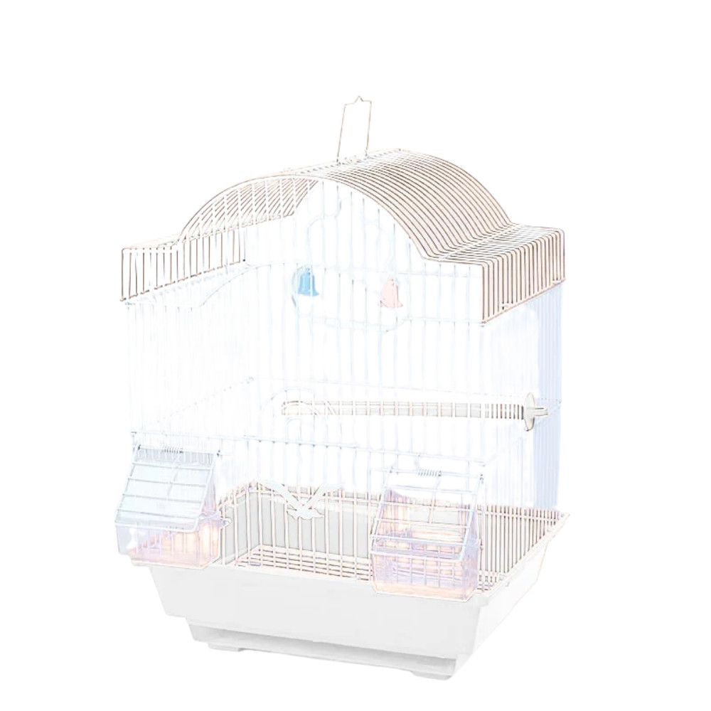 Qəfəs, plastik, 30х22х40 sm, ağ